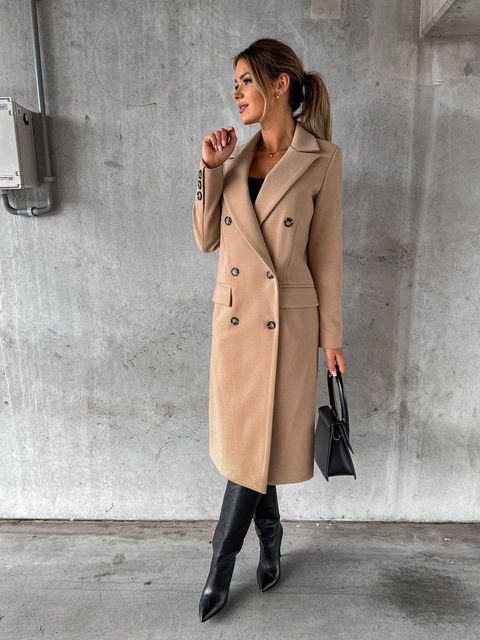 Women’s Double-Breasted with Winter Sleeves | Kate
