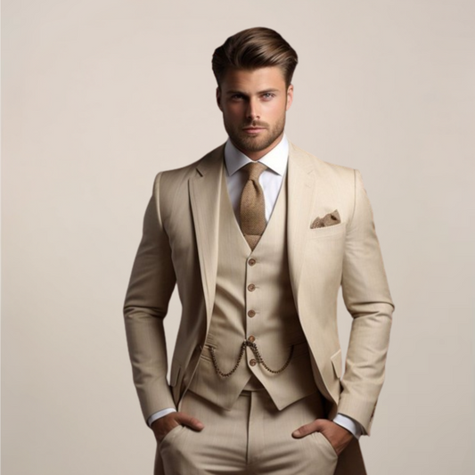 Bennett Men's Three-Piece Slim Suit