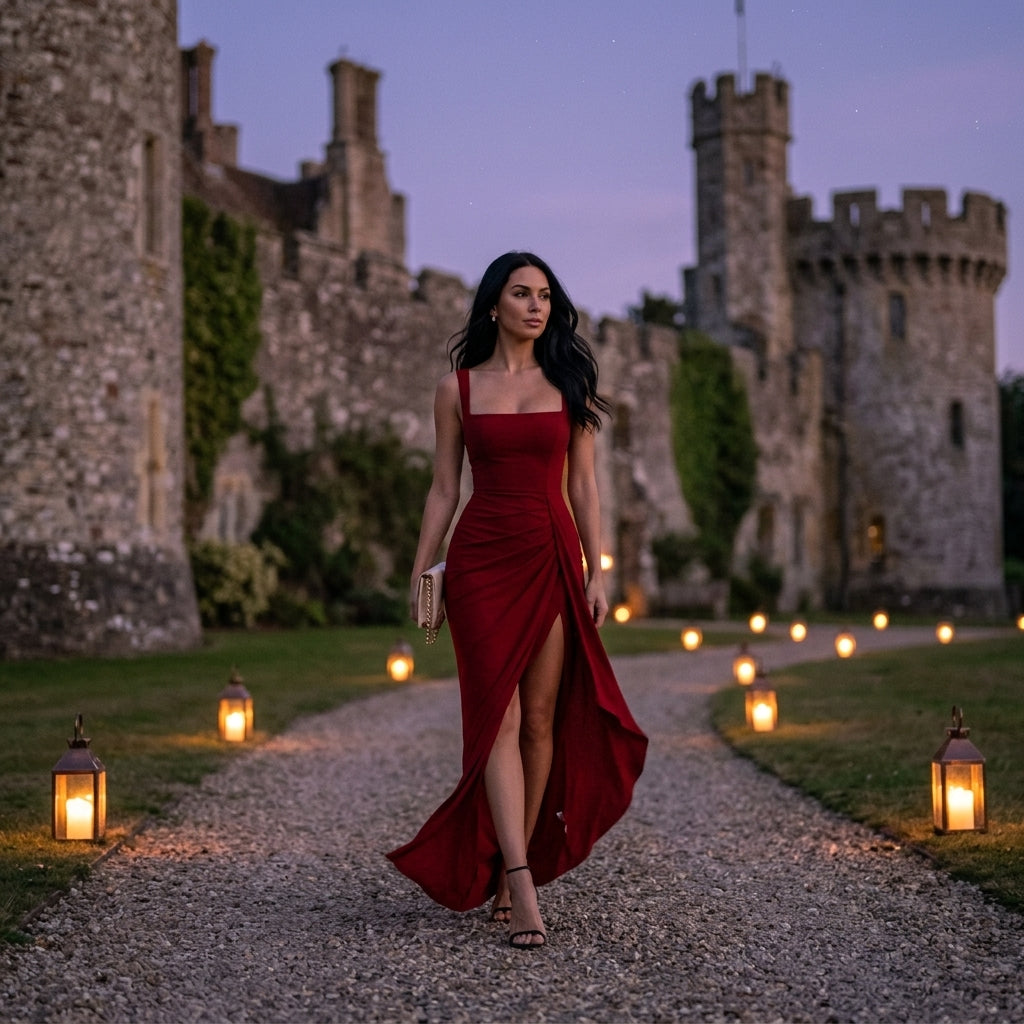 Colette Split Maxi Dress