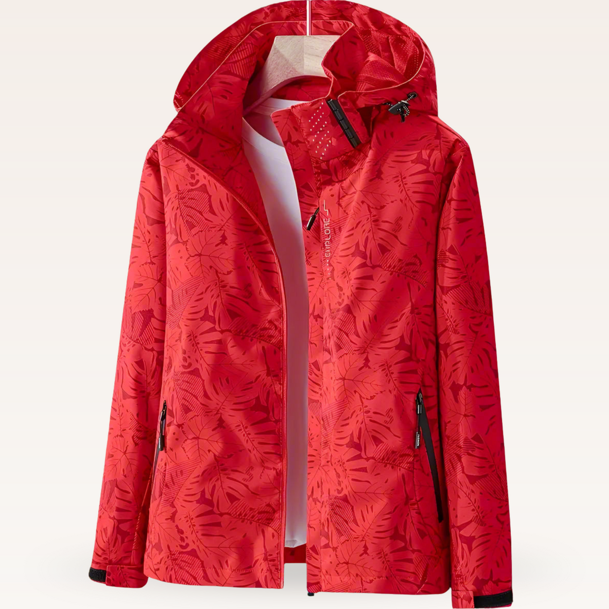 Nell Waterproof Hooded Rain Jacket