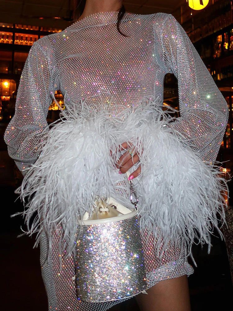 Una Glam Party Mini Dress