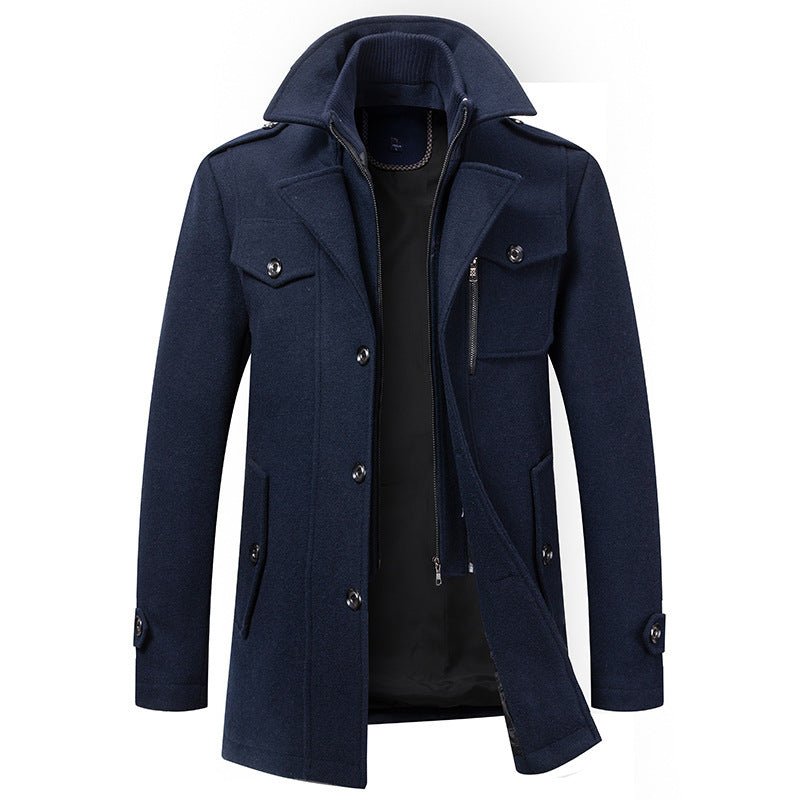 Structured Mid-Length Winter Coat for Everyday Wear - Photo 10