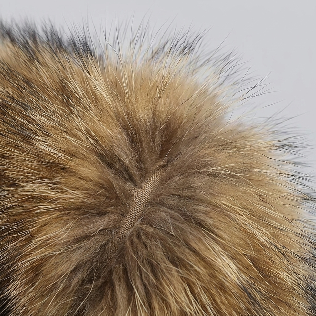 Mira | Faux Fur Trim Coat, Mid-Length, Tailored Fit