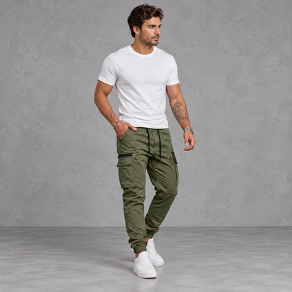 Cargo Stretch Jogger Pants for Men