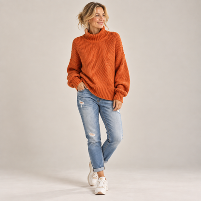 Chunky Knit Wool Sweater