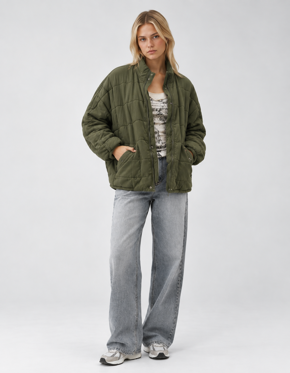 Emily Quilted Zip Jacket