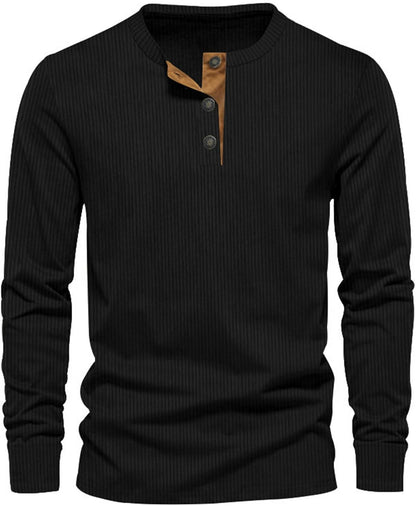 Adam Men's Long-Sleeve Basic Tee