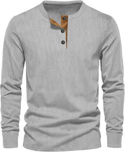 Adam Men's Long-Sleeve Basic Tee