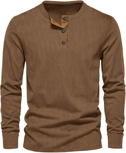 Adam Men's Long-Sleeve Basic Tee