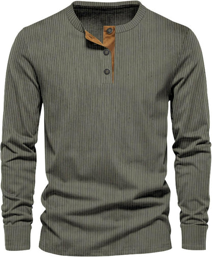 Adam Men's Long-Sleeve Basic Tee