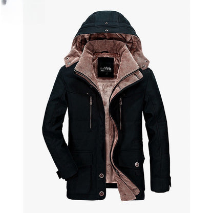 Alistair Men's Fleece-Lined Hooded Winter Parka