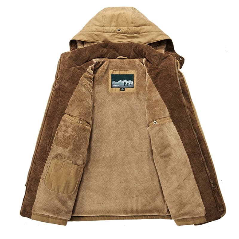 Alistair Men's Fleece-Lined Hooded Winter Parka