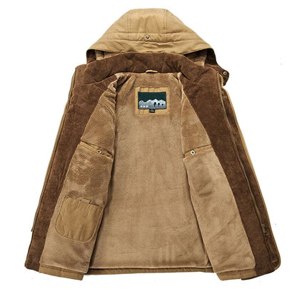 Alistair Men's Fleece-Lined Hooded Winter Parka