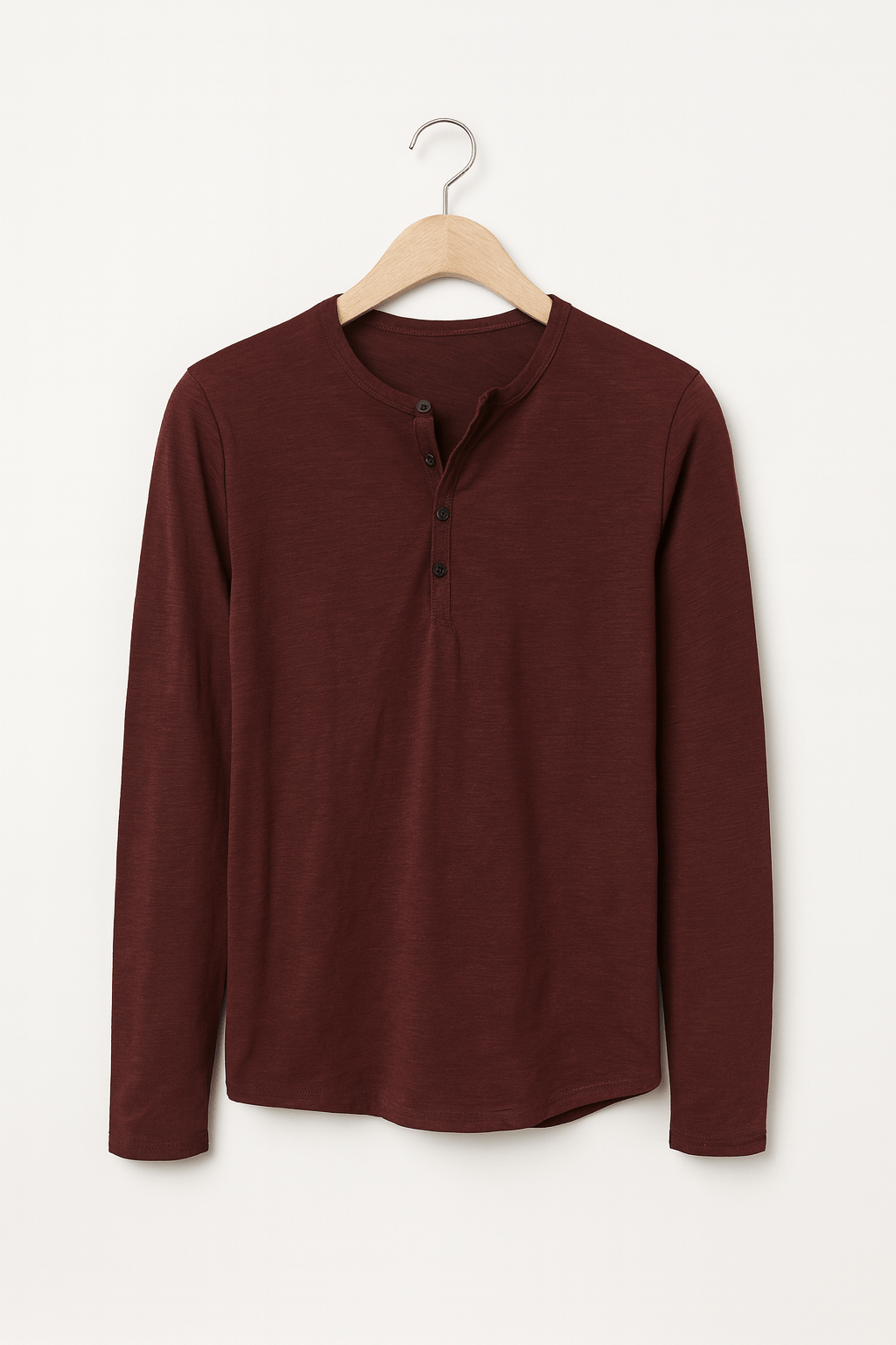 Archie Men's Long-Sleeve Henley Shirt
