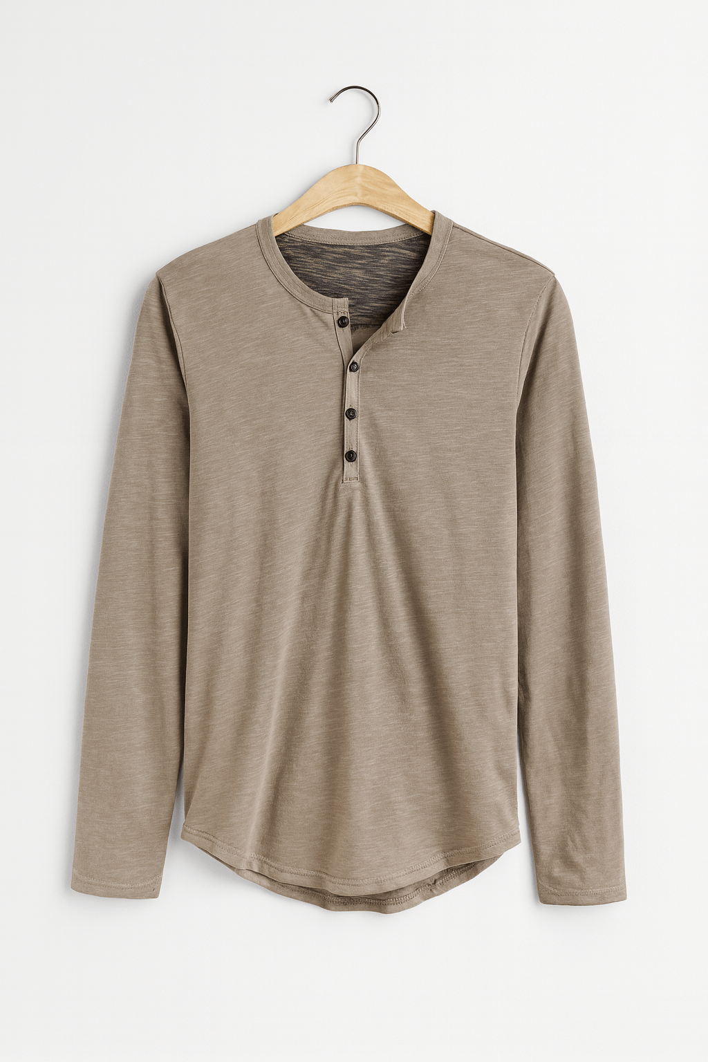 Archie Men's Long-Sleeve Henley Shirt