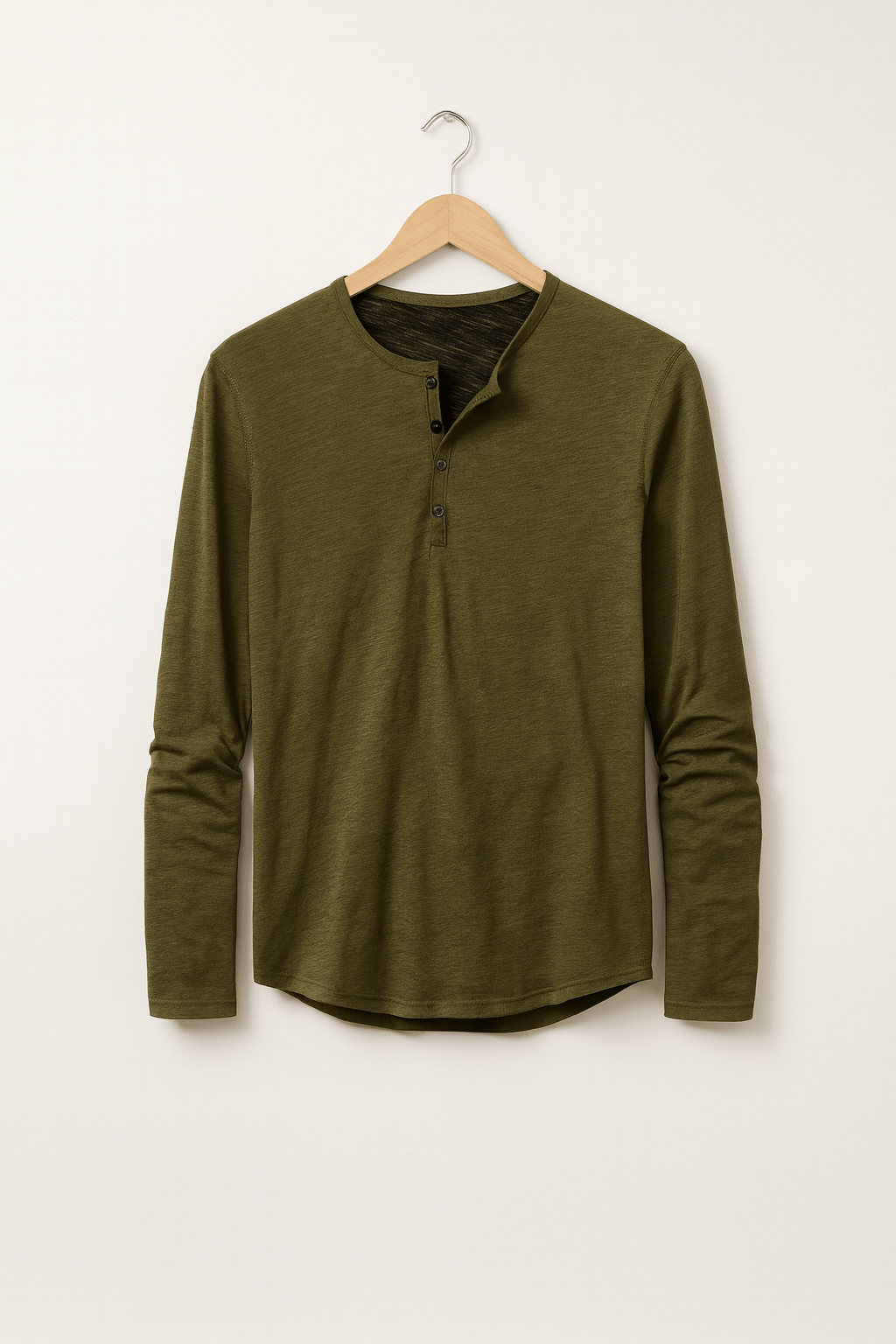Archie Men's Long-Sleeve Henley Shirt