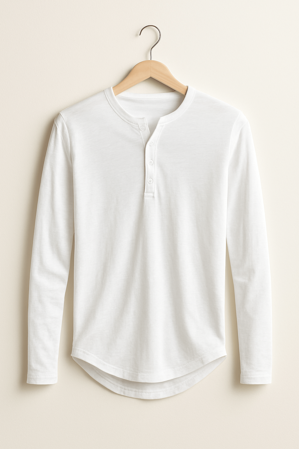 Archie Men's Long-Sleeve Henley Shirt