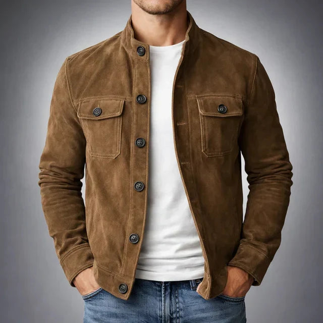 Arthur Men's Suede Pocket Jacket