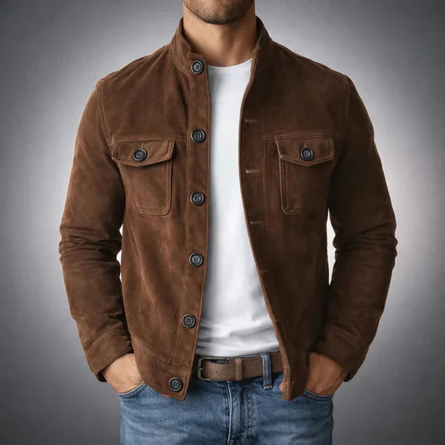 Arthur Men's Suede Pocket Jacket