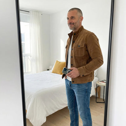 Arthur Men's Suede Pocket Jacket