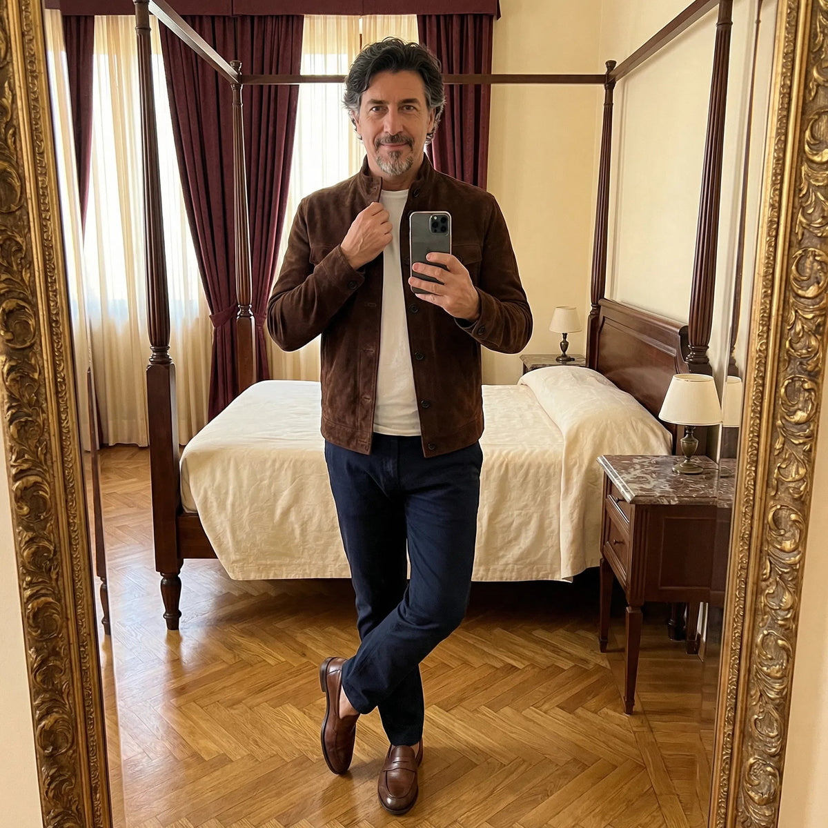 Arthur Men's Suede Pocket Jacket