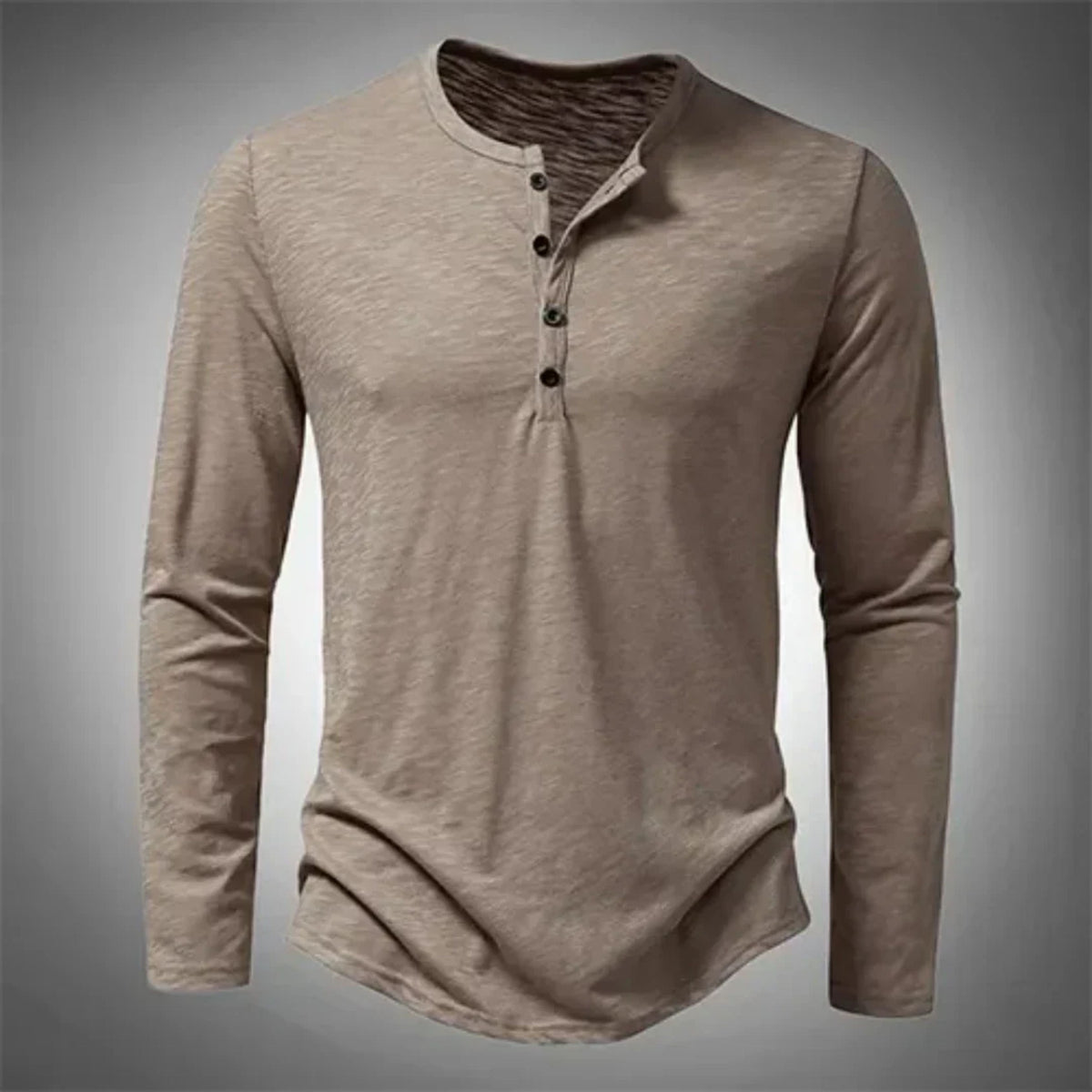 Barnaby Men's Long-Sleeve Henley Shirt