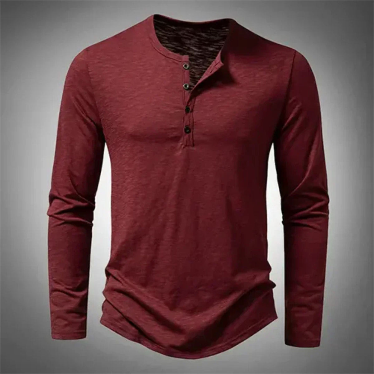 Barnaby Men's Long-Sleeve Henley Shirt
