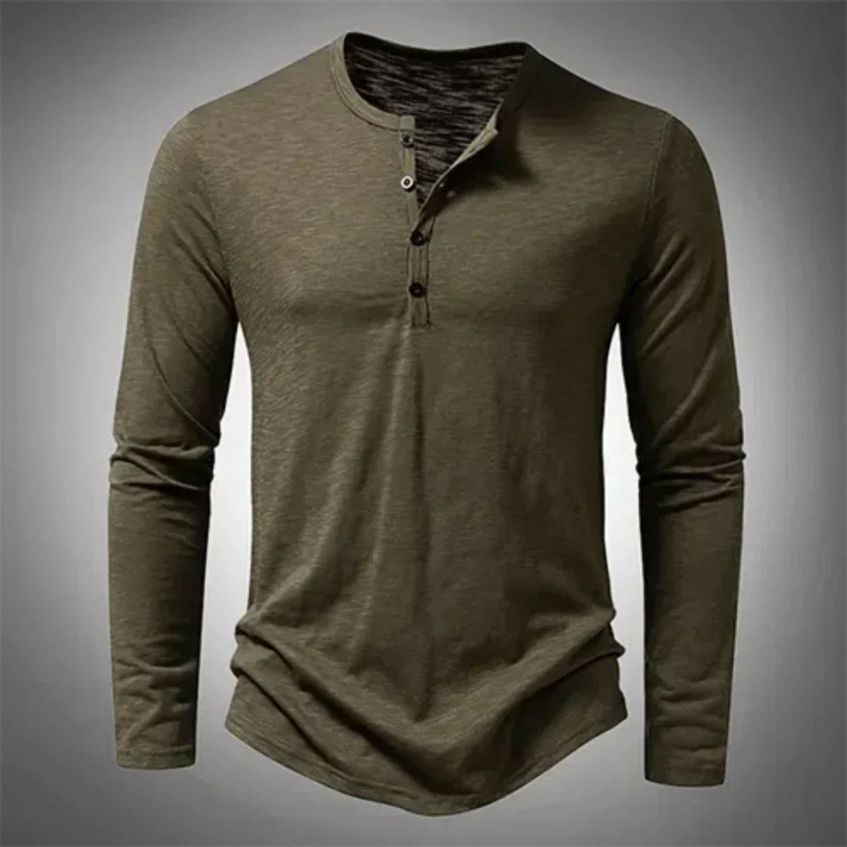 Barnaby Men's Long-Sleeve Henley Shirt