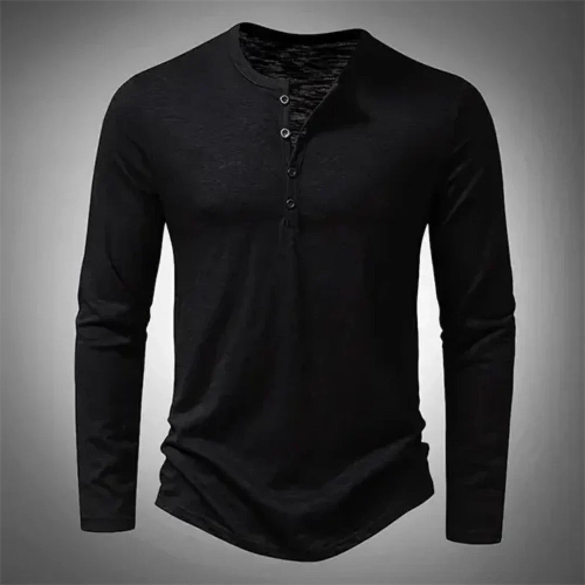 Barnaby Men's Long-Sleeve Henley Shirt