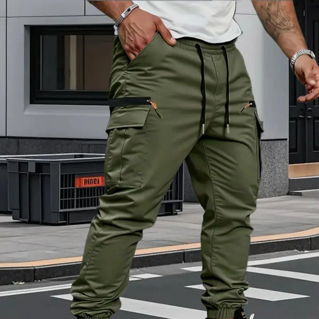 Beeckhoven Cargo Stretch Jogger Pants for Men - photo 1