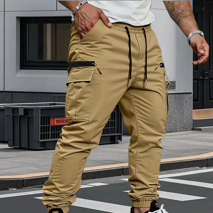 Beeckhoven Cargo Stretch Jogger Pants for Men - photo 3