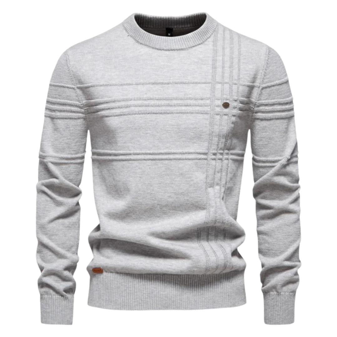 Beeckhoven Men's Check Pattern Sweater - photo 1