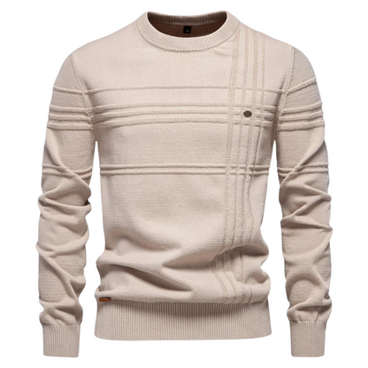 Beeckhoven Men's Check Pattern Sweater - photo 2