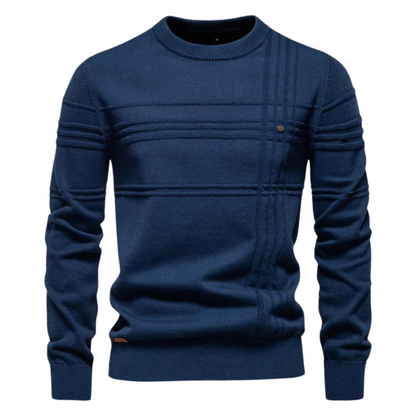 Beeckhoven Men's Check Pattern Sweater - photo 3