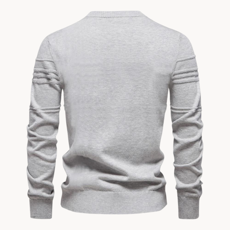 Beeckhoven Men's Check Pattern Sweater - photo 6