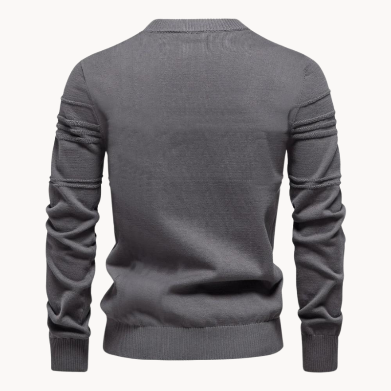 Beeckhoven Men's Check Pattern Sweater - photo 7