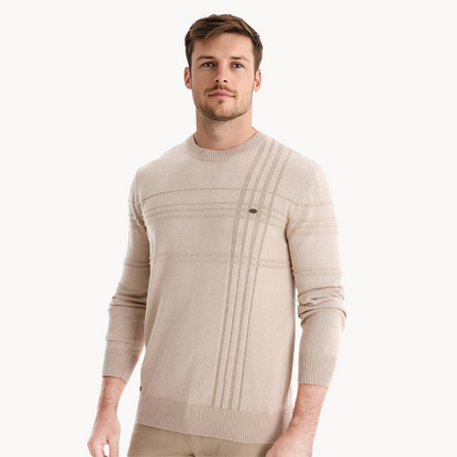 Beeckhoven Men's Check Pattern Sweater - photo 8