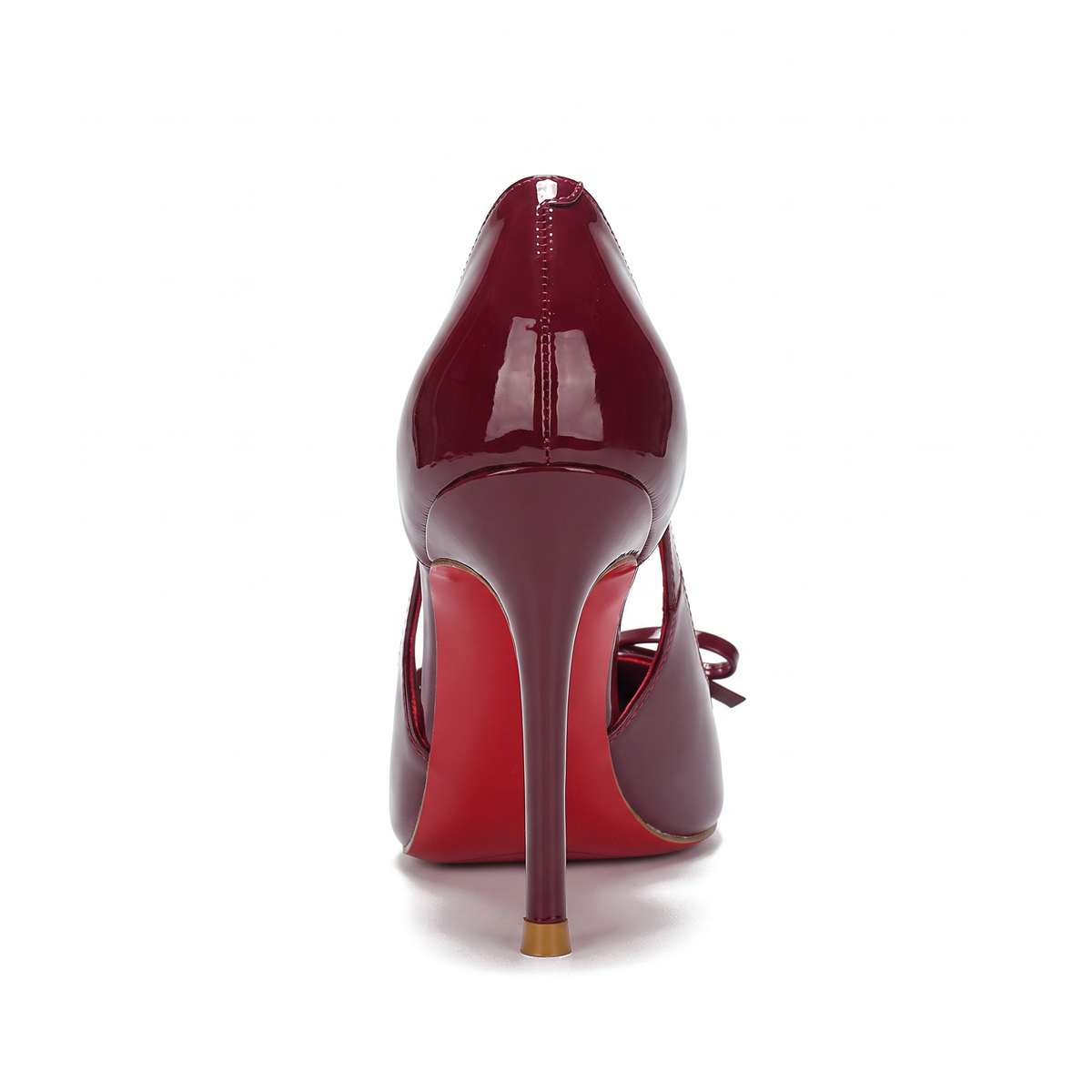 Bridget Bow-Back Pointed Stiletto Heels