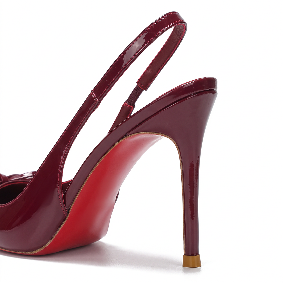 Bridget Bow-Back Pointed Stiletto Heels