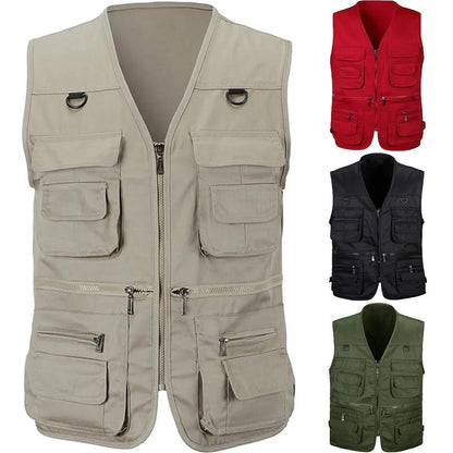 Bruno Men's Multi-Pocket Utility Vest