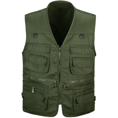 Bruno Men's Multi-Pocket Utility Vest