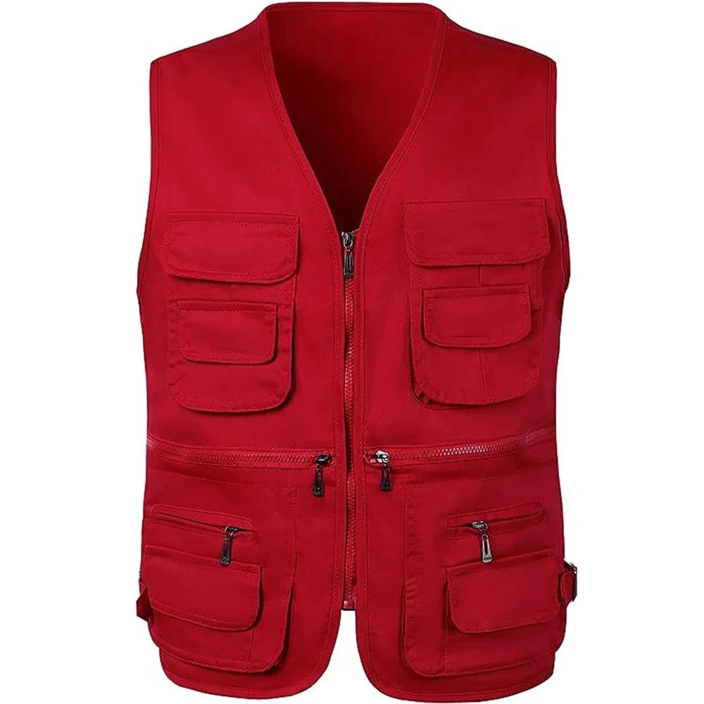 Bruno Men's Multi-Pocket Utility Vest