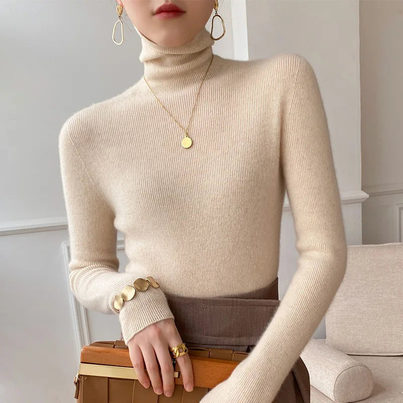 Camille Cashmere Turtleneck | KateMoon - photo 1