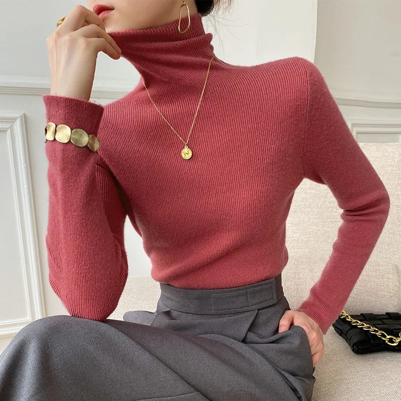 Camille Cashmere Turtleneck | KateMoon - photo 2