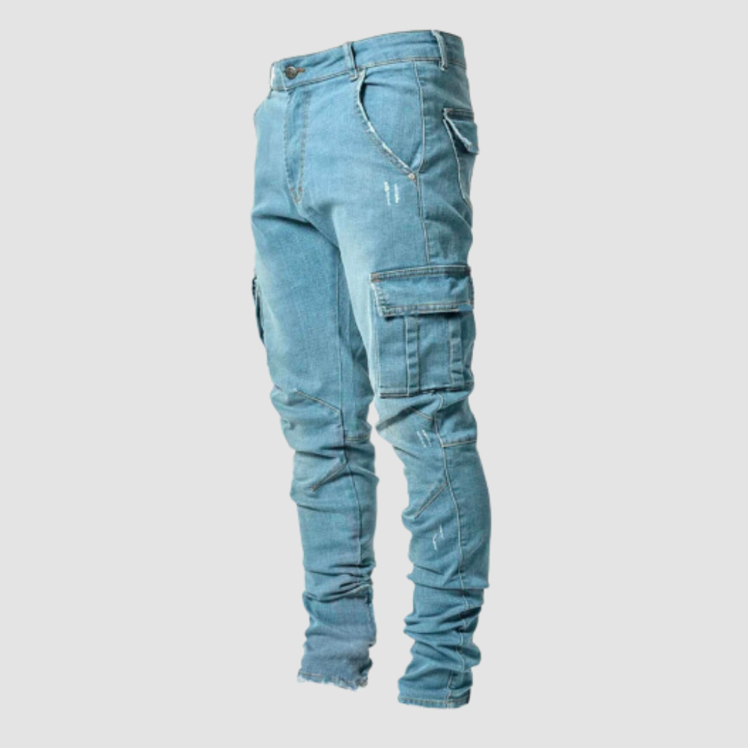 Dominic Ultra-Stretch Casual Jeans - Men's Slim-Fit Jeans - photo 1