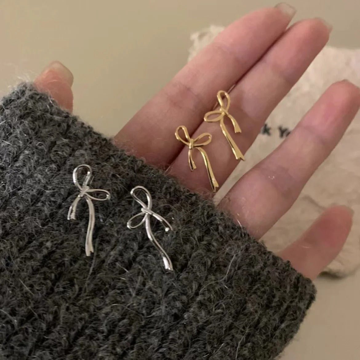 Ella Bow Knot Earrings