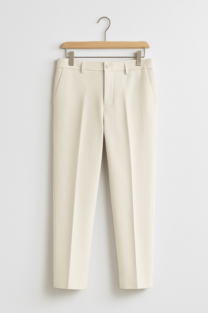 Elliot Men's Slim Pressed-Crease Trousers