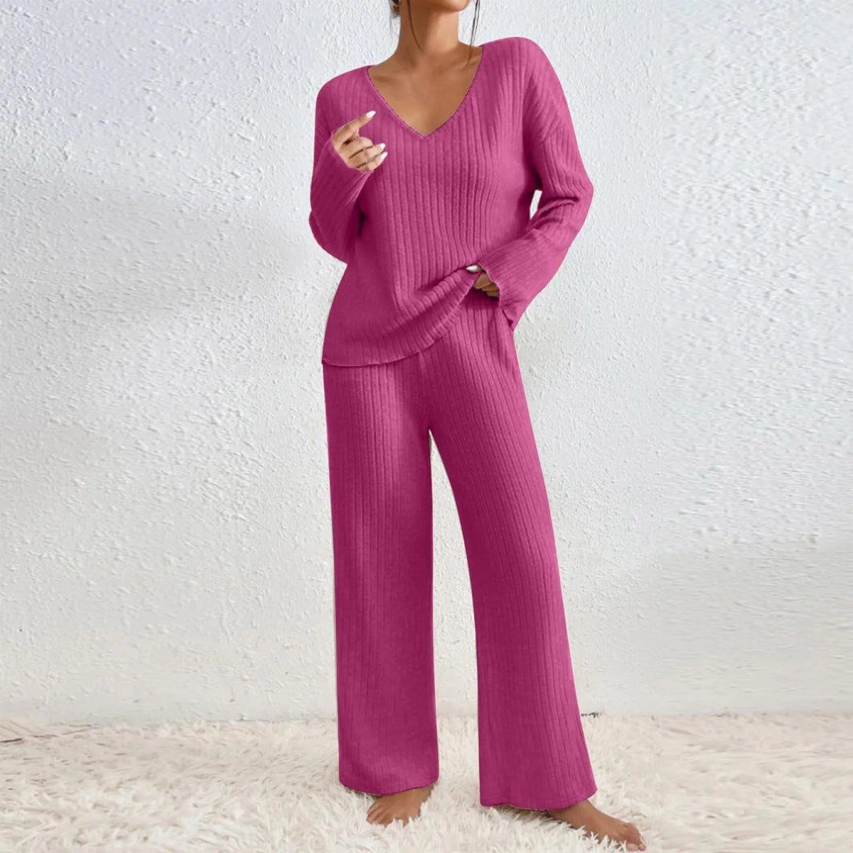 Evangeline Two-Piece Lounge Set | KateMoon - photo 11