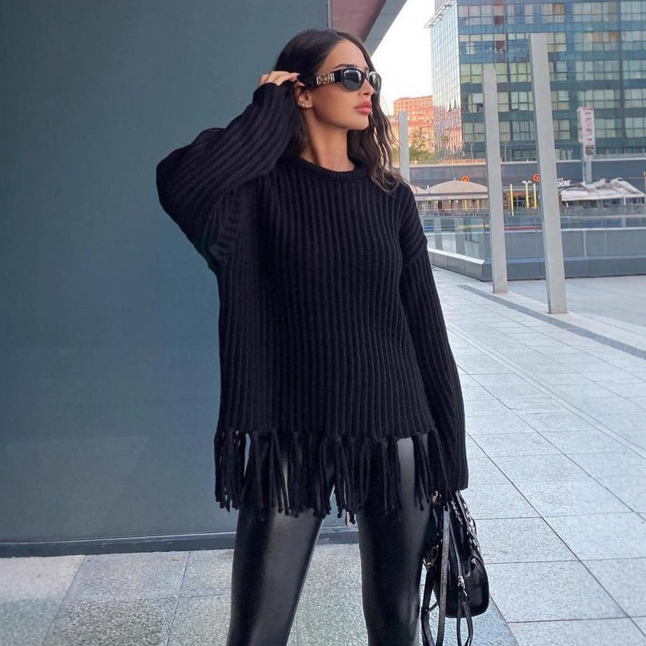 Fern Fringe Knit Jumper