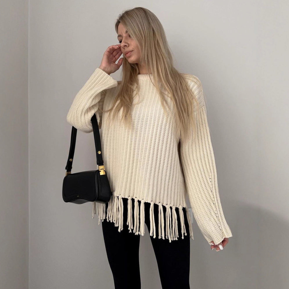 Fern Fringe Knit Jumper